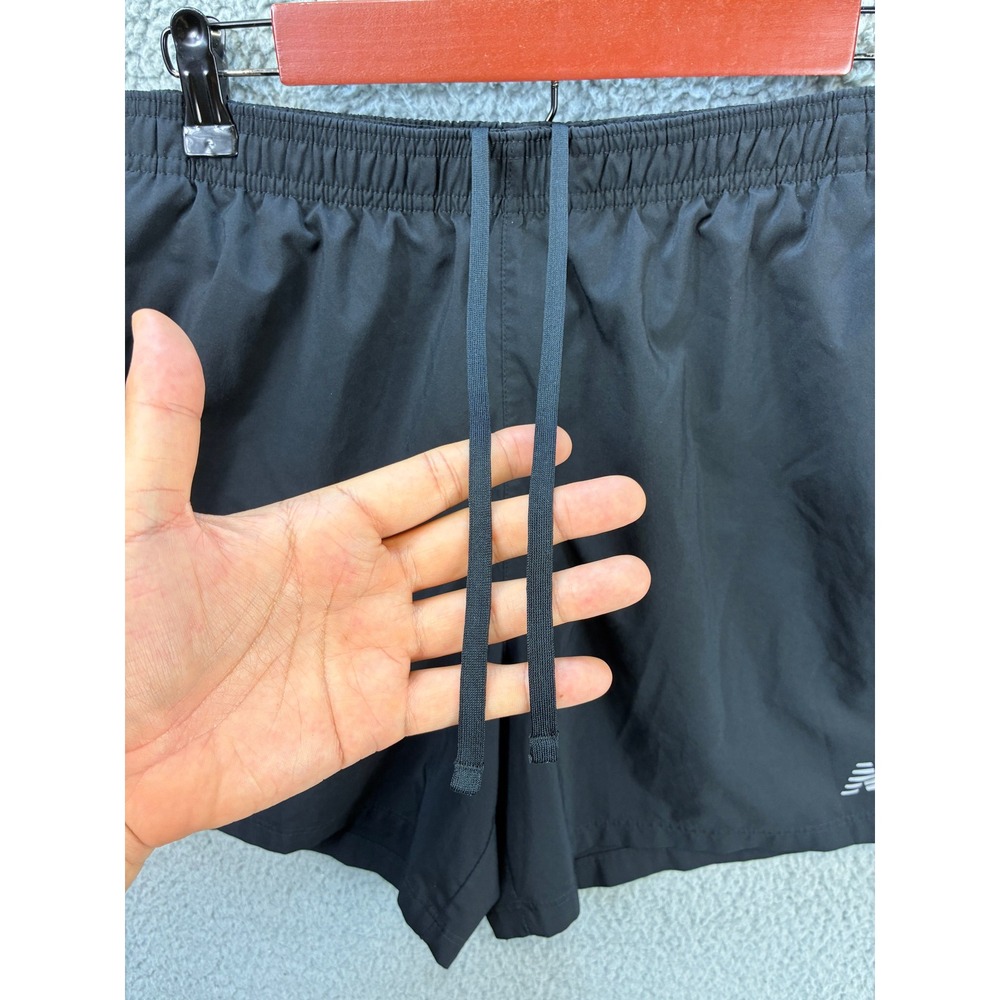 New Balance Athletic Running Shorts Mens L Gray Gym Workout Training Track Sport - Picture 2 of 15